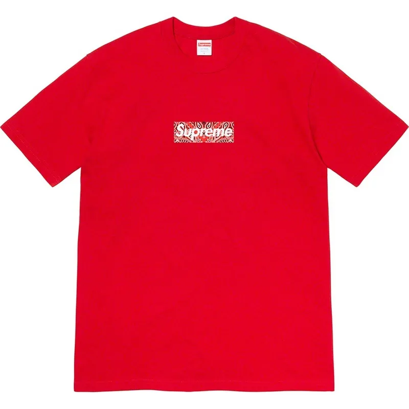 SUPREME Bandana Box Logo TEE (5 colors) #99117648 SUPREME Bandana Box Logo TEE (5 colors) #99117648