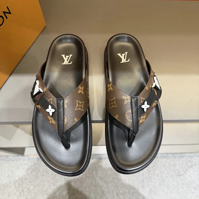 Louis Vuitton Shoes for Mens Louis Vuitton Slippers #A62463 Louis Vuitton Shoes for Mens Louis Vuitton Slippers #A62463