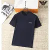 Arm*ni T-Shirts for MEN Crew Neck Black/White/Khaki/Grey/Blue Printing #A46468