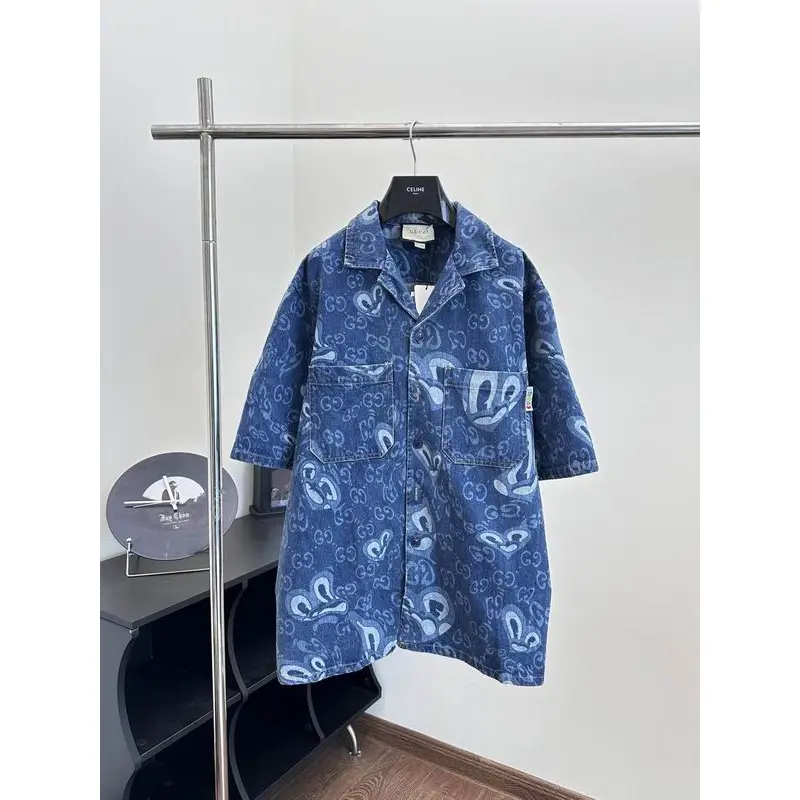 Gucci Denim shirt for men #A53245 Gucci Denim shirt for men #A53245