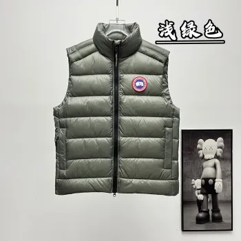 Ca*Goose New Arrival Stand-Collar Down Vest for Women/Men Winter Essential Luxury Outerwear #A57862