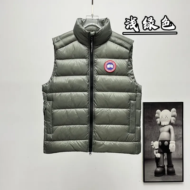 Ca*Goose New Arrival Stand-Collar Down Vest for Women/Men Winter Essential Luxury Outerwear #A57862