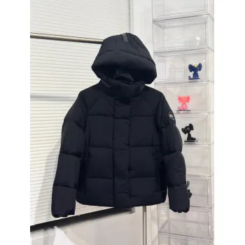 Ca*Goose Hooded Down Jacket Lightweight Quilted Design with Contrast Accents Luxury Winter Insulated Outerwear for Men/Women #A57868