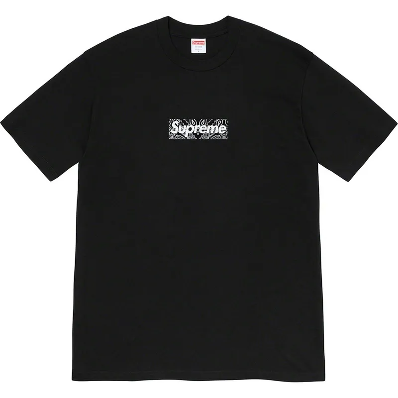 SUPREME Bandana Box Logo TEE (5 colors) #99117648 SUPREME Bandana Box Logo TEE (5 colors) #99117648