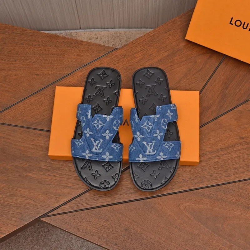 Louis Vuitton Shoes for Mens Louis Vuitton Slippers #A63111