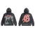 Godspeed Brand Black/Red Hoodie With Striking Doberman Graphic And Vintage Design #A54412