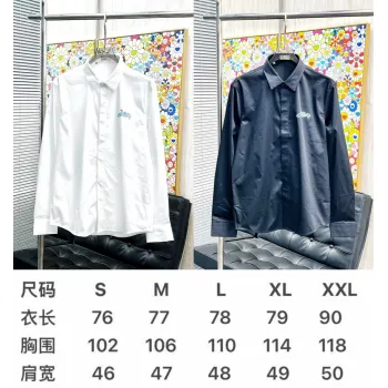 D-ior shirts for D-ior Long-Sleeved Shirts for men #A58444