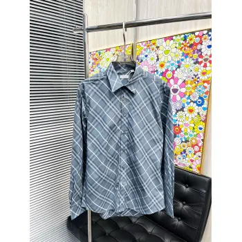 Burberry Shirts for Mens Burberry Long-Sleeved Shirts #A58487
