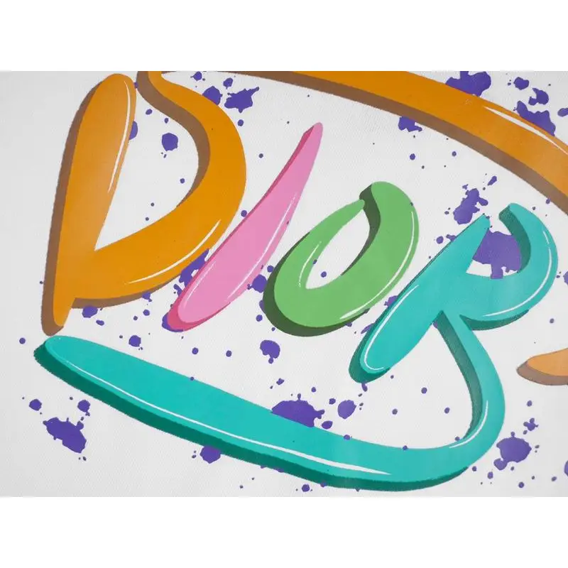 D-ior T-shirts for men Color logo #A47037