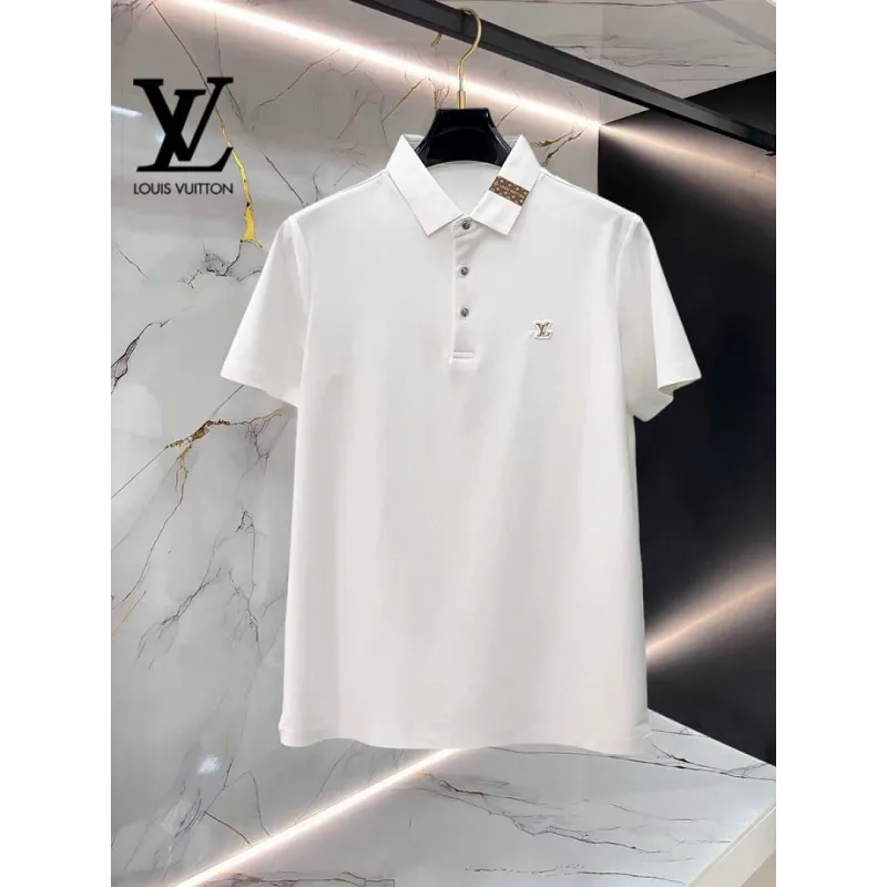 Louis Vuitton T-Shirts for Men Polo Shirts #A65091