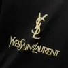 YSL T-Shirts for MEN Black/White #A47062