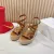 D-ior Shoes for  women 2025 platform sandals Heel height:9.5cm #A53220