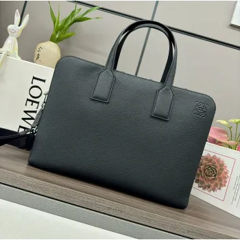 Loewe Goya Leather Briefcase Laptop Bag 38x27x8CM #A63848