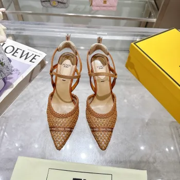 Fendi shoes for Fendi High-heeled shoes for women #A61806