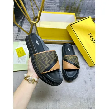 Fendi shoes for Fendi Slippers for men #A50795