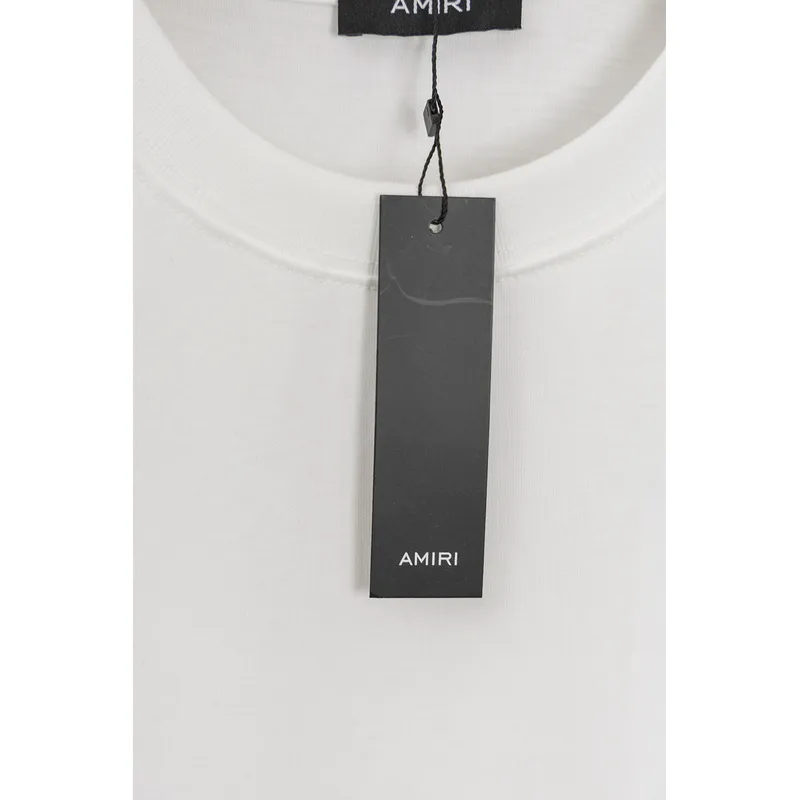 Amiri T-shirts Black/White #A47632