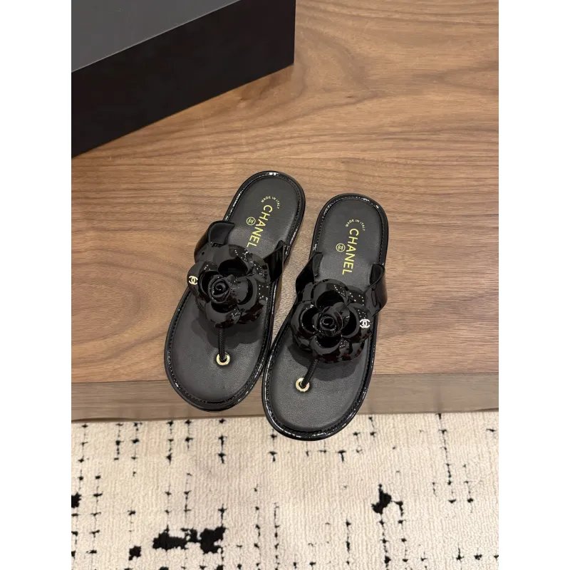 Chanel shoes for Womens Chanel slippers #A62880