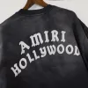 AMIRI Black/White AMIRI Hollywood  T-shirt Amiri #A53433