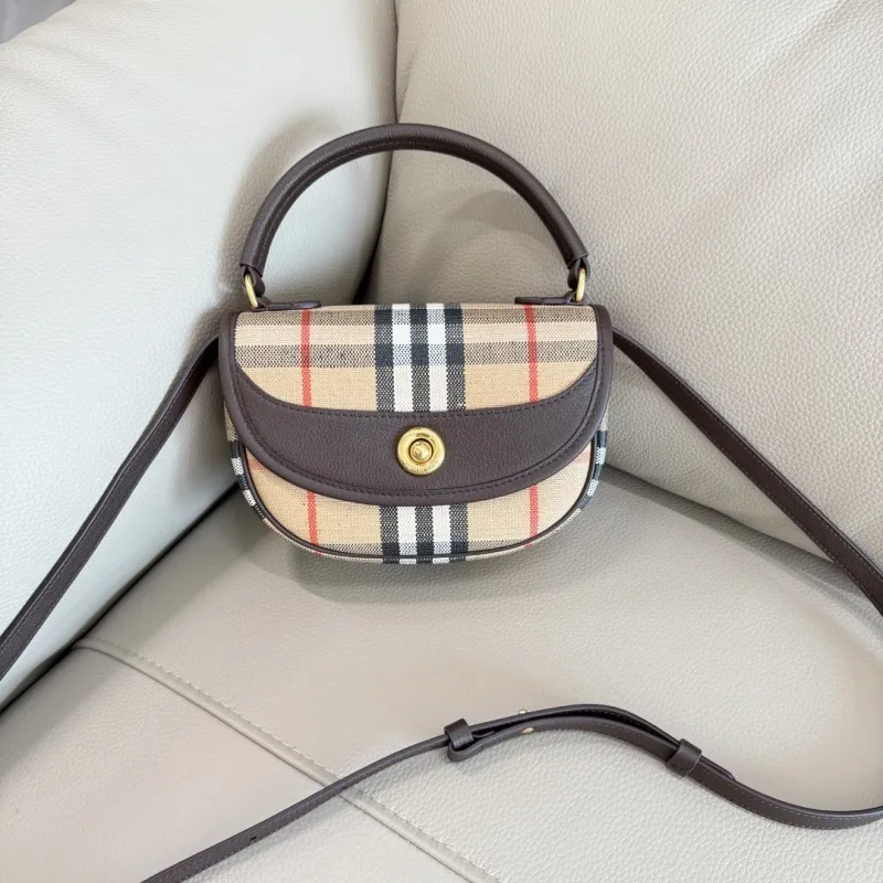 Burberry Plaid Mini Handbag 195 #A55699 Burberry Plaid Mini Handbag 195 #A55699