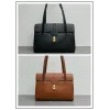 CELINE Grained Leather Medium 16 Shoulder Bag #A49258