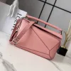 Loewe Featherlight Puzzle Nappa Leather Bag 24x10.5x16.5cm #A63865