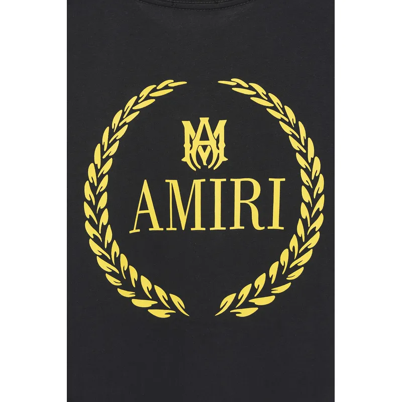 Amiri T-shirts Black/White #A47632