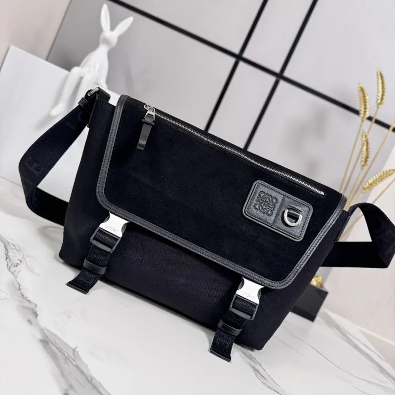 Loewe Flex Canvas Messenger Bag 13 Inch Laptop Compatible #A63845