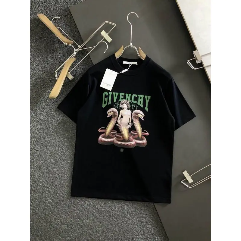 Givenchy T-shirts for MEN snake Black/White #A47156 Givenchy T-shirts for MEN snake Black/White #A47156
