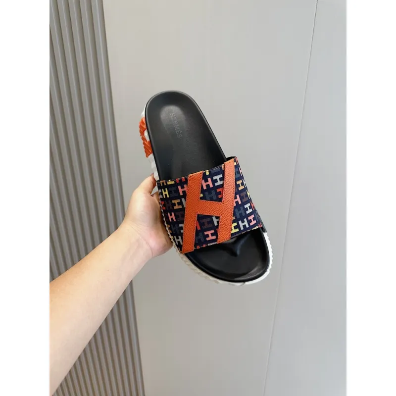 Hermes Slippers Shoes for Men #A63094