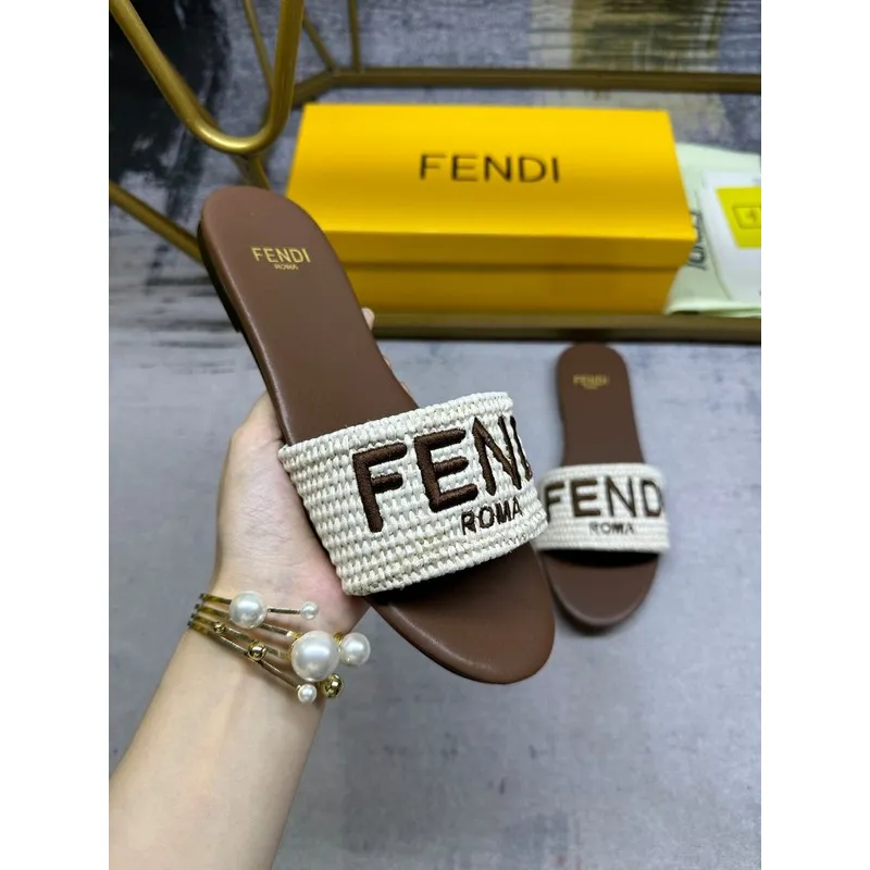 Fendi shoes for Fendi slippers for women #A37397