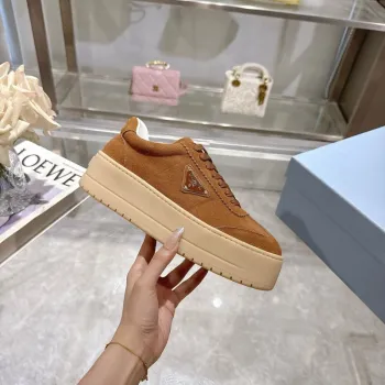 High Quality Prada Shoes for Womens Prada Sneakers Brown 35-41 Size #A53000
