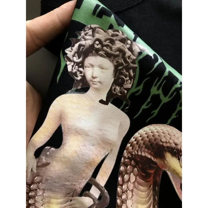 Givenchy T-shirts for MEN snake Black/White #A47156 Givenchy T-shirts for MEN snake Black/White #A47156