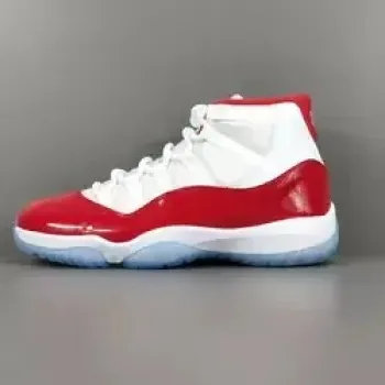 Original Quality AJ 11S Retro White red Air 11 Cherry Mens Casual Walking Sneaker Trainers Basketball Shoes #999930741