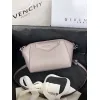 Givenchy Orange Leather Crossbody Bag With Signature Branding #A52347