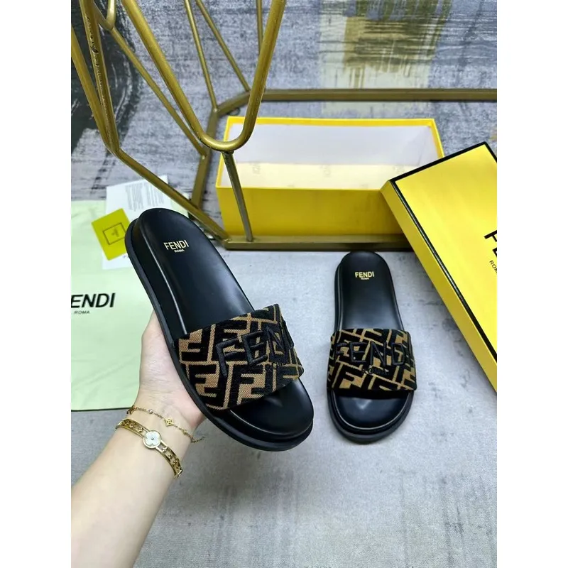 Fendi shoes for Fendi Slippers for men and women #A52530 Fendi shoes for Fendi Slippers for men and women #A52530