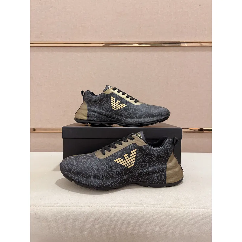 Arm*ni Multi-Tone Sneakers - Fashion & Structured #A48666