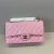 Authentic Chanel Classic Flap Bag in Light  Caviar Leather good Hardware  Wide 25cm #A54376