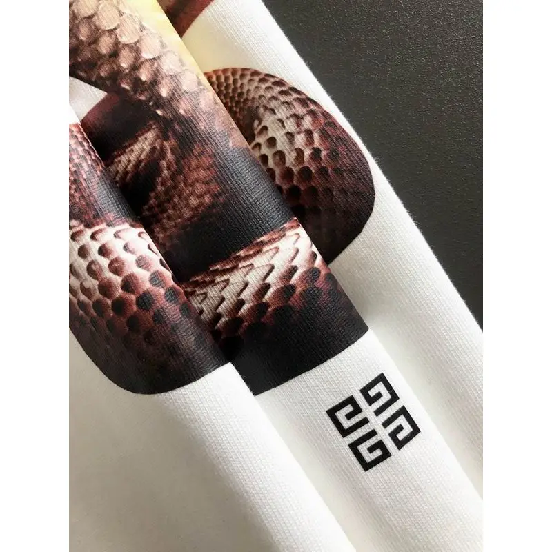Givenchy T-shirts for MEN snake Black/White #A47156 Givenchy T-shirts for MEN snake Black/White #A47156