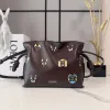 Loewe x Louis Wain Flamenco Nappa Leather Bag 23x18x9cm #A63863 Loewe x Louis Wain Flamenco Nappa Leather Bag 23x18x9cm #A63863