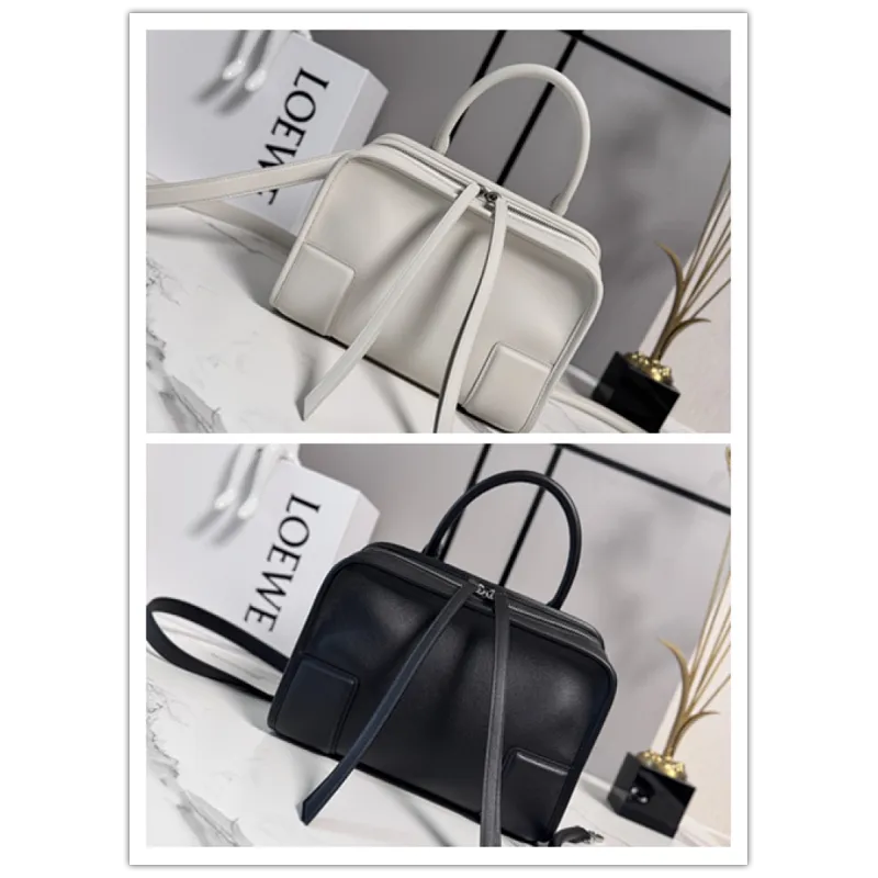 Loewe Amazona 180 Leather Handbag 24.5x10x18.5CM #A63850