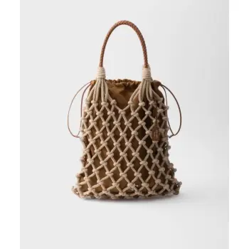 Prada Knitted Bucket Bag 1BC111 #A55279