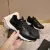 Chanel Black White Couples Sneakers #A54426