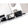 Chanel Womens Bucket Bag - Black & White Quilted Leather, Gold-Tone CC Logo & Two-Tone Chain Strap, Stylish Crossbody Bag for Luxury Fashion #A56750