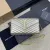 Glamorous Saint Laurent Metallic Gold Chain Wallet with Iconic YSL Logo Detailing #A50104