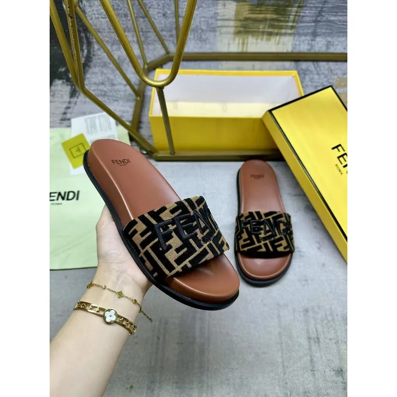 Fendi shoes for Fendi Slippers for men and women #A52529 Fendi shoes for Fendi Slippers for men and women #A52529