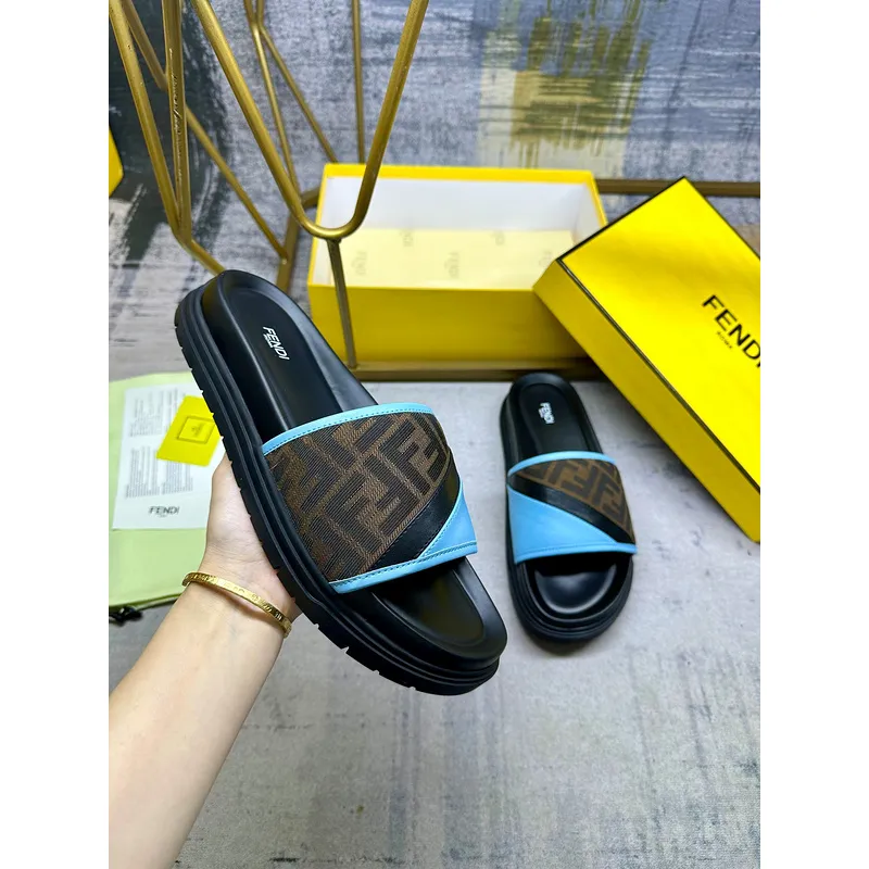 Fendi shoes for Fendi Slippers for men #A50783