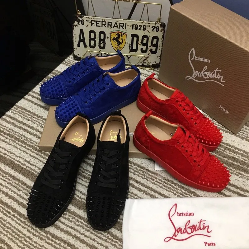Hot CL Redbottom Sneakers Red Bottoms Bottom Men Women Fashion High Cut Party Lovers Shoes #9874799
