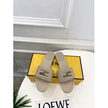 Fendi shoes for Fendi slippers for women #A65237