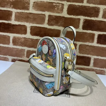 Gucci GG Canvas Mini Backpack With Colorful Cartoon Character Prints #A52727