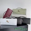 Bottega Veneta Leather Clutch with Knot Closure #A45659 Bottega Veneta Leather Clutch with Knot Closure #A45659